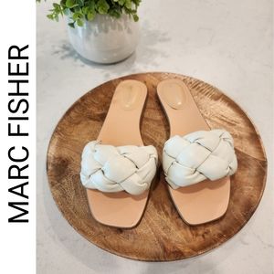 Marc Fisher Braided Slides Size 9